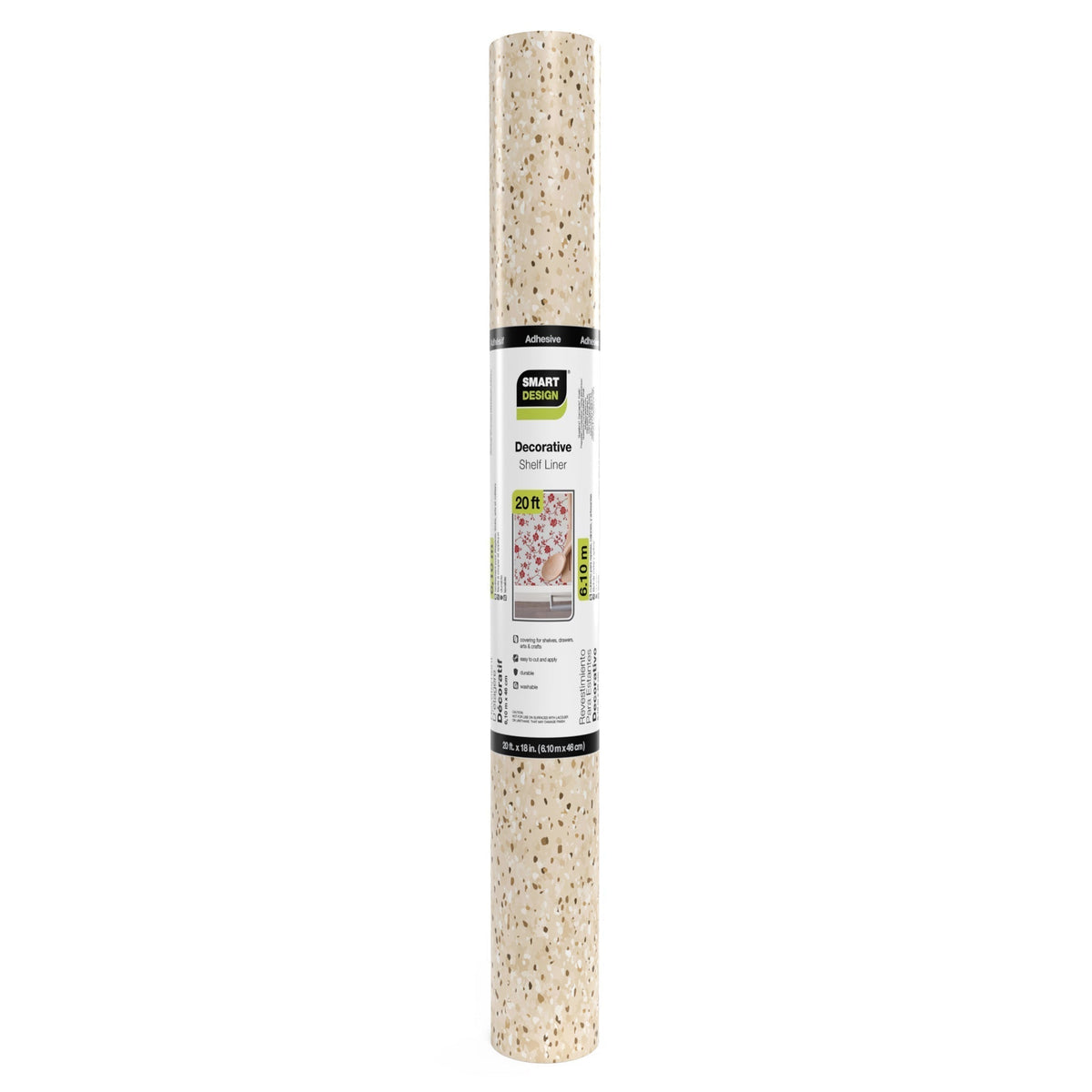 Adhesive Shelf Liner - 18 Inch x 20 Feet